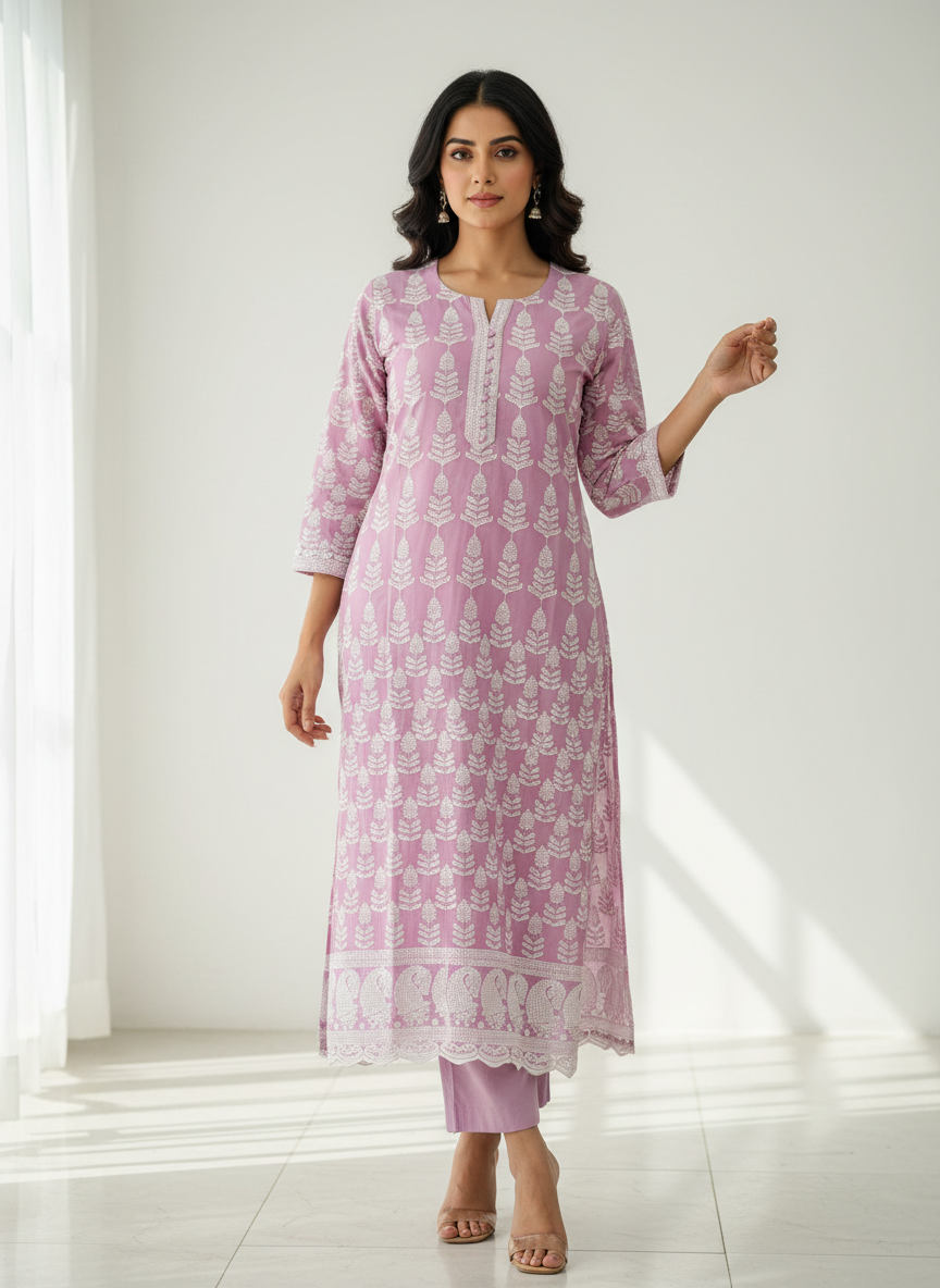 CUT WORK KURTI