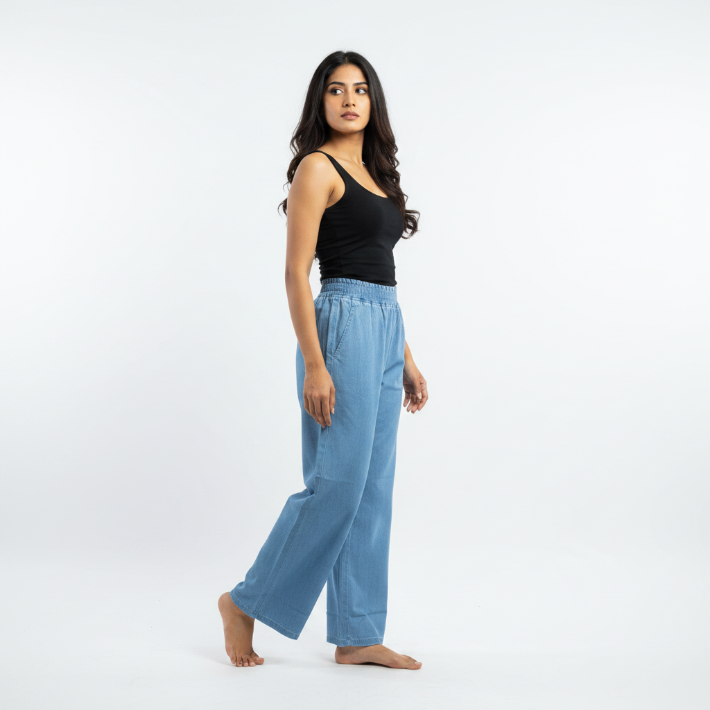 SILKY FLAIR DENIM
