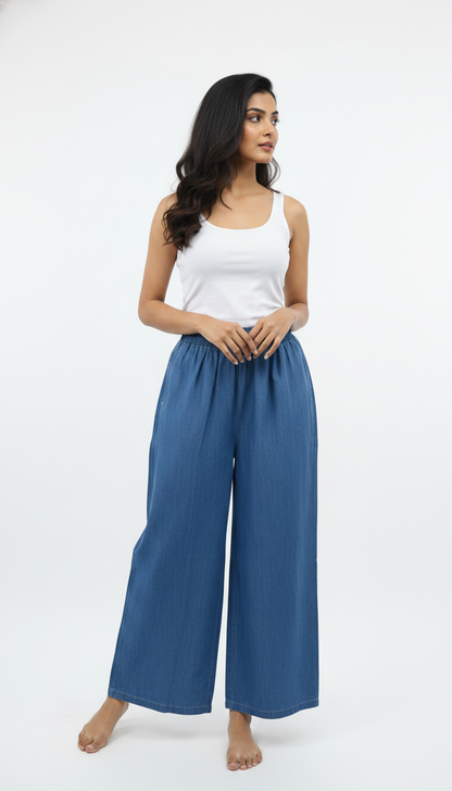 SILKY FLAIR DENIM
